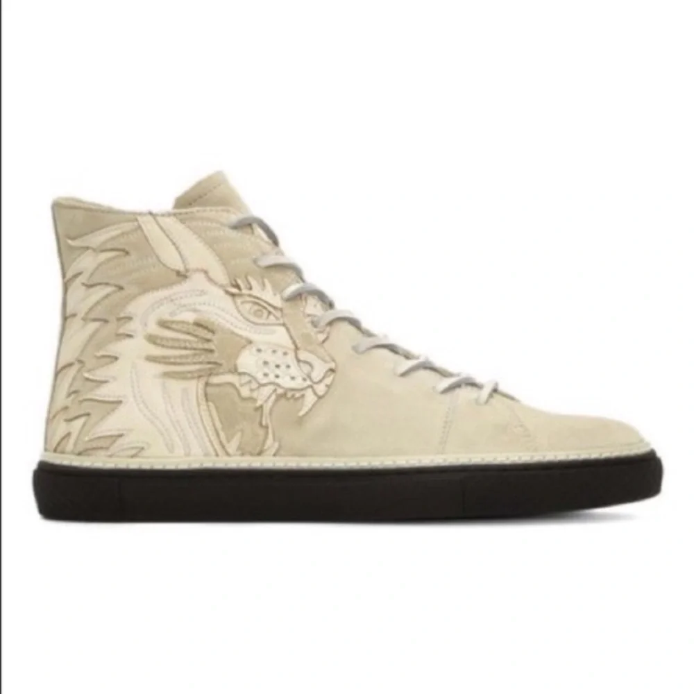 Frye Gates High Tiger Tattoo Fashion Sneaker